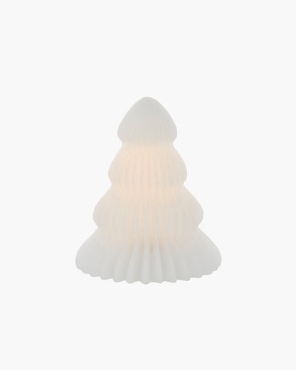 Sapin de Noël Claire SIRIUS, Ø11xH16cm, Blanc