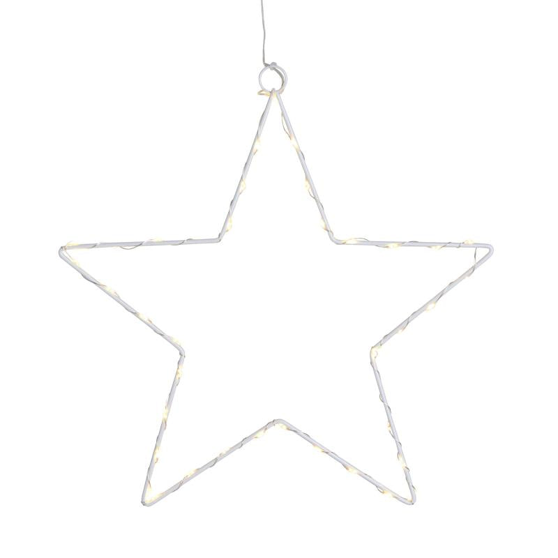 Étoile Liva Ø30 cm Blanche – Suspension lumineuse LED Sirius