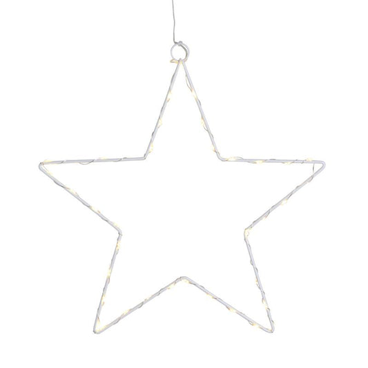 Étoile Liva Ø30 cm Blanche – Suspension lumineuse LED Sirius