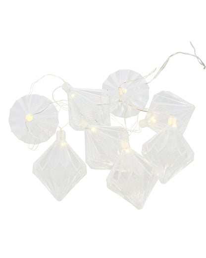 Guirlande lumineuse Nellie SIRIUS 8 LED, transparente