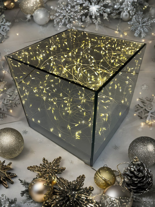 Cube lumineux led à pile - Décoration lumineuse pour Noël